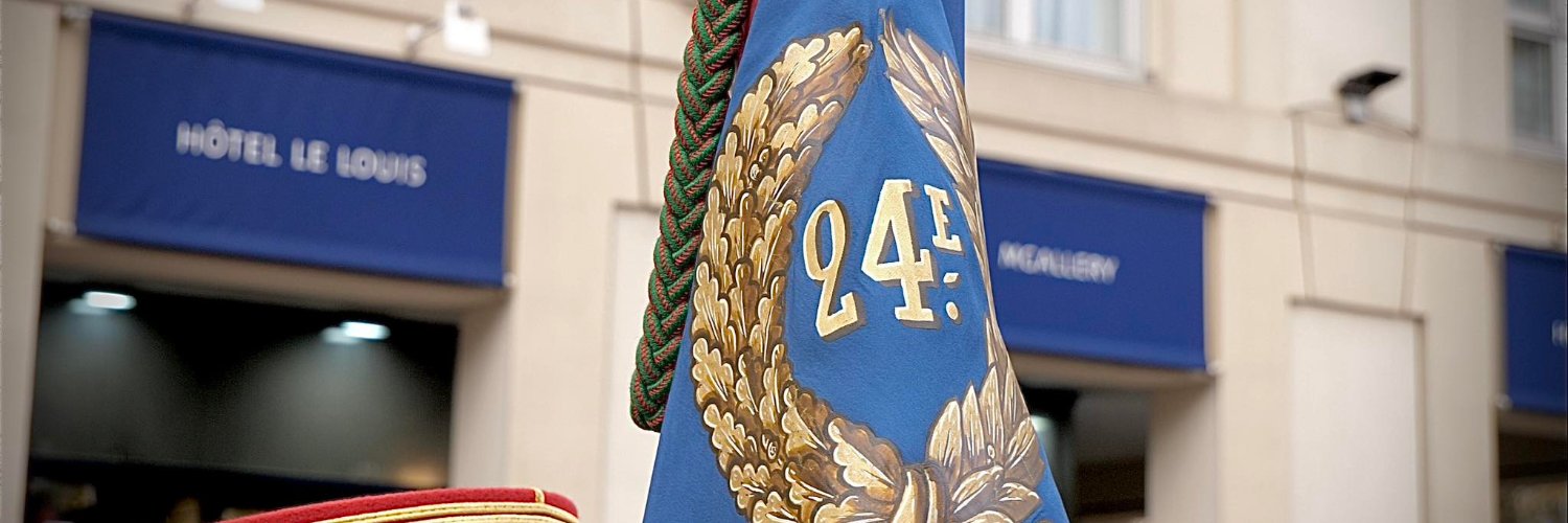 24e régiment d'infanterie's banner