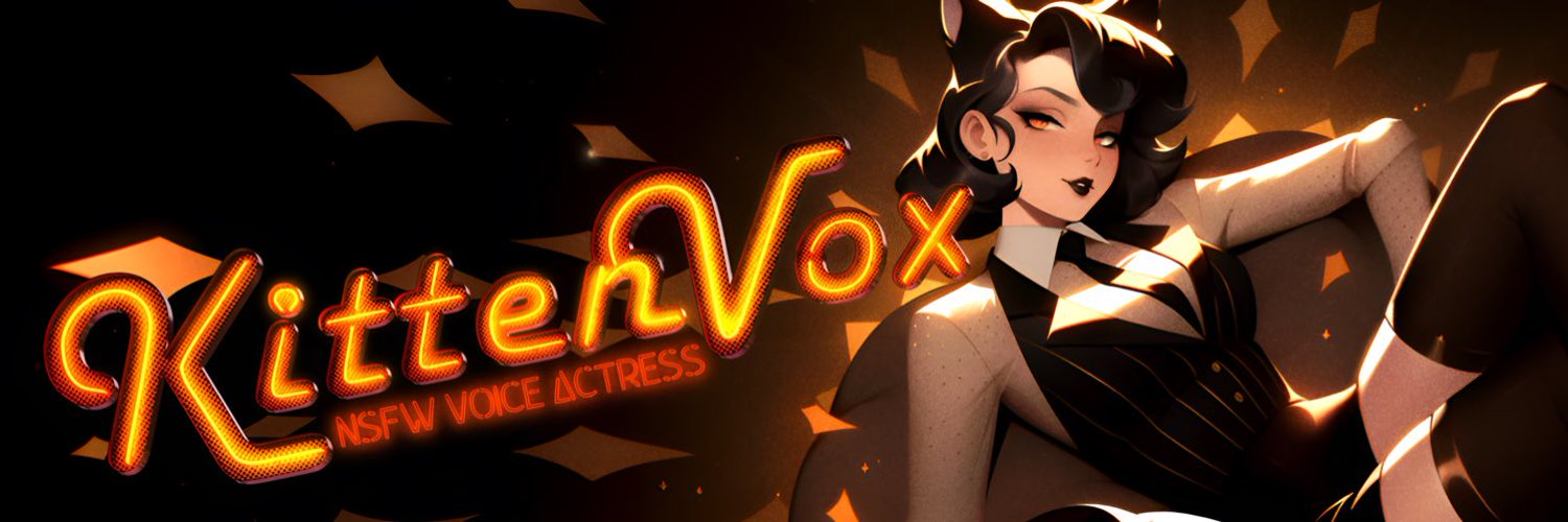 KittenVox ✶ NSFW Voice Actress 🔞 Profile Banner