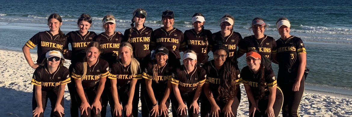 Watkins Softball banner