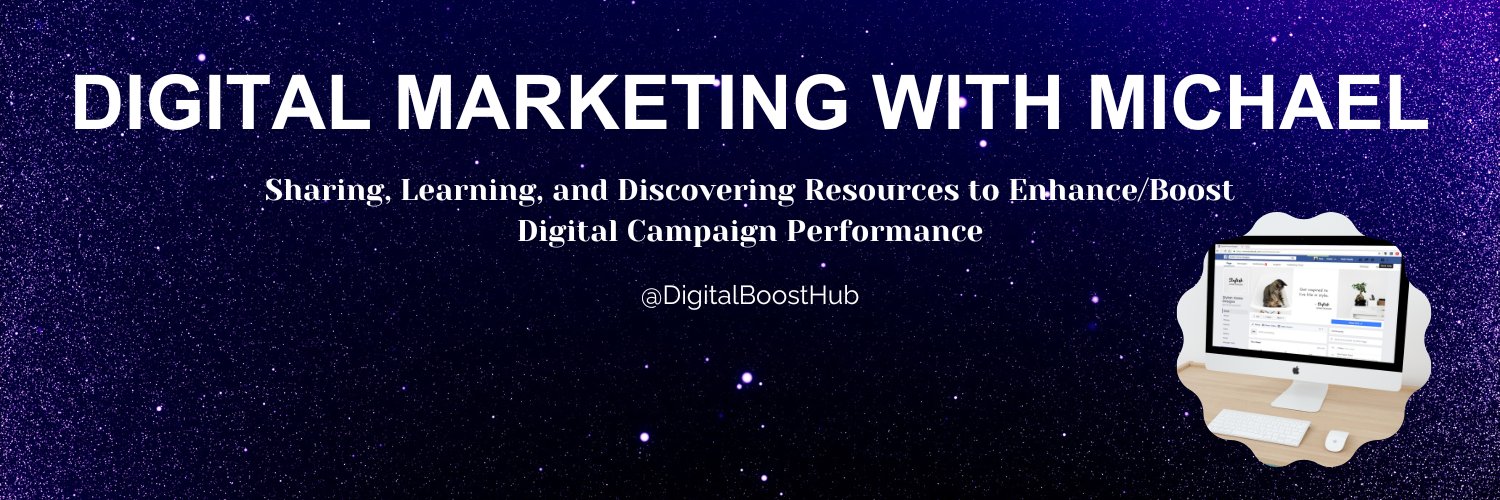 Digital Marketing With Michael banner