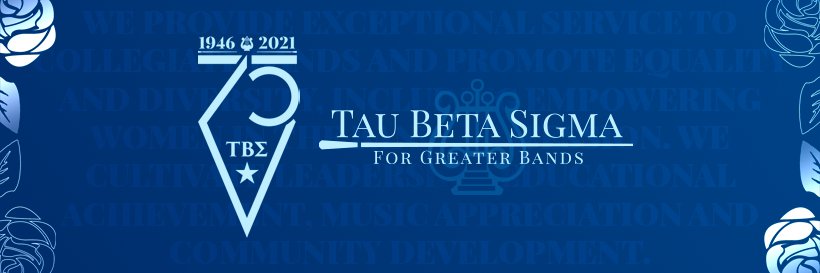 Tau Beta Sigma banner