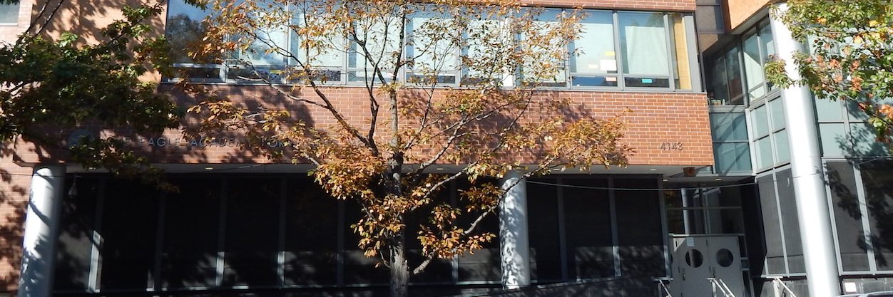 The Eagle Academy for Young Men • The Bronx banner