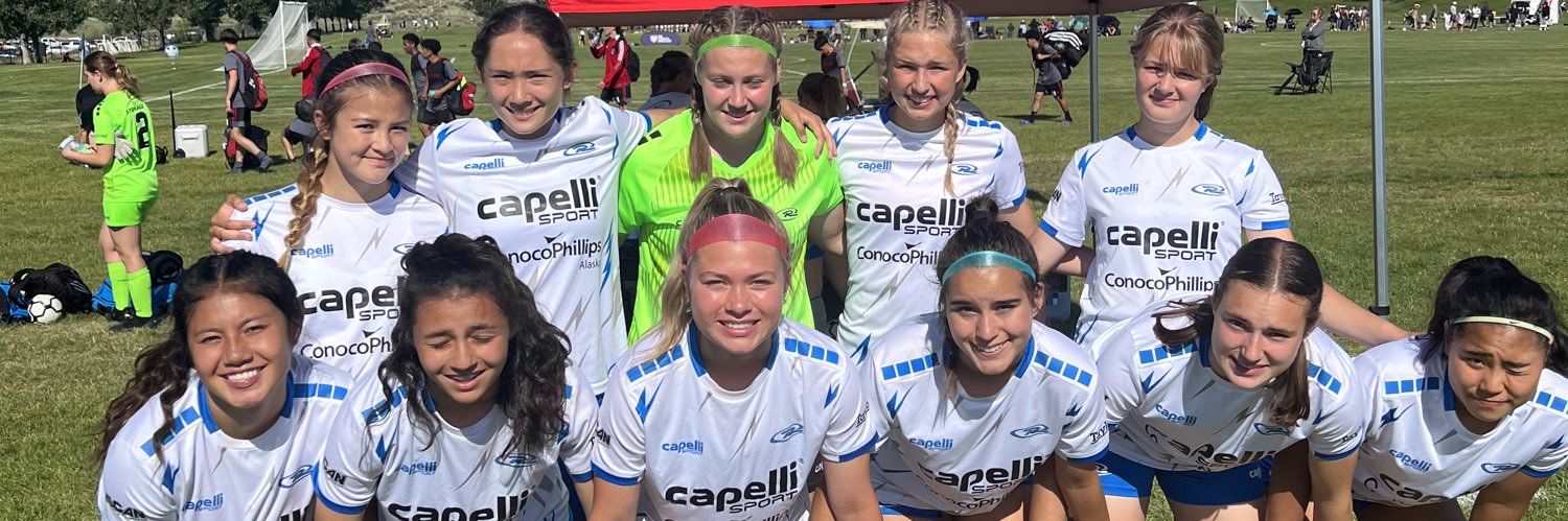 Alaska Rush Soccer Club banner