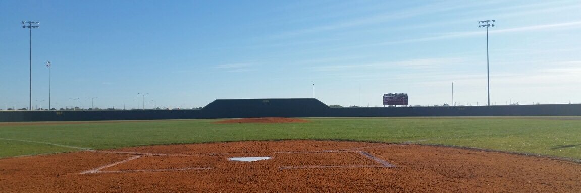 El campo Baseball banner
