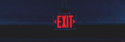 Exit's banner