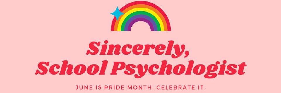 Sincerely, School Psychologist banner