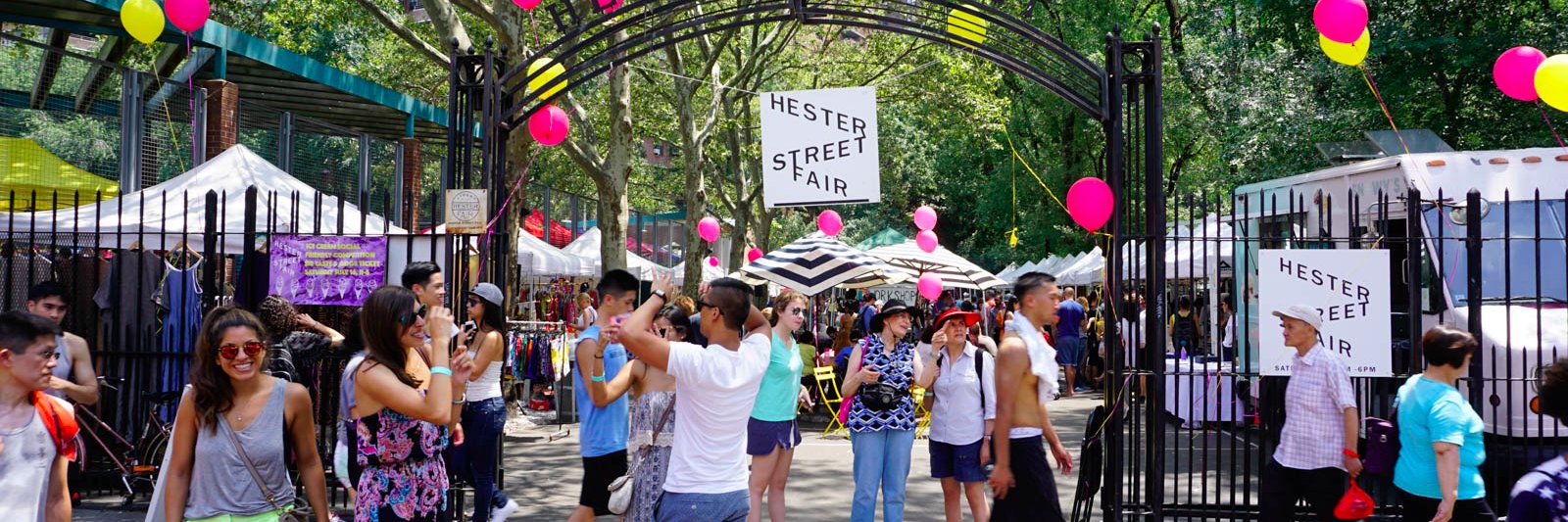 Hester Street Fair banner