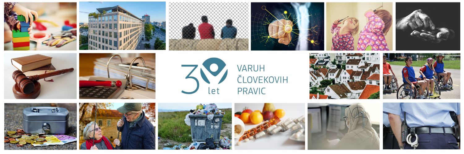 Varuh človekovih pravic | Human Rights Ombudsman banner