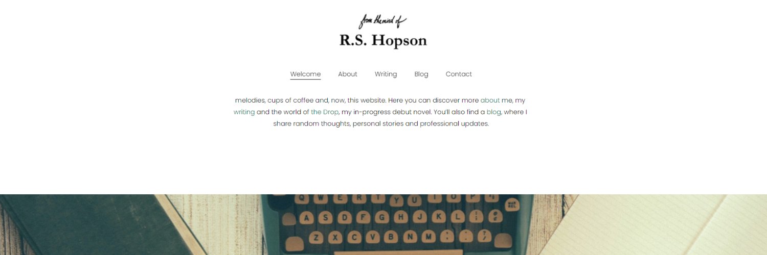 RSHopson's profile banner image
