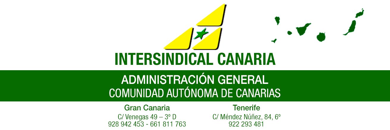 Intersindical Canaria - Adm. General banner