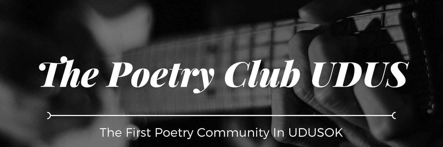 The Poetry Club UDUS's banner