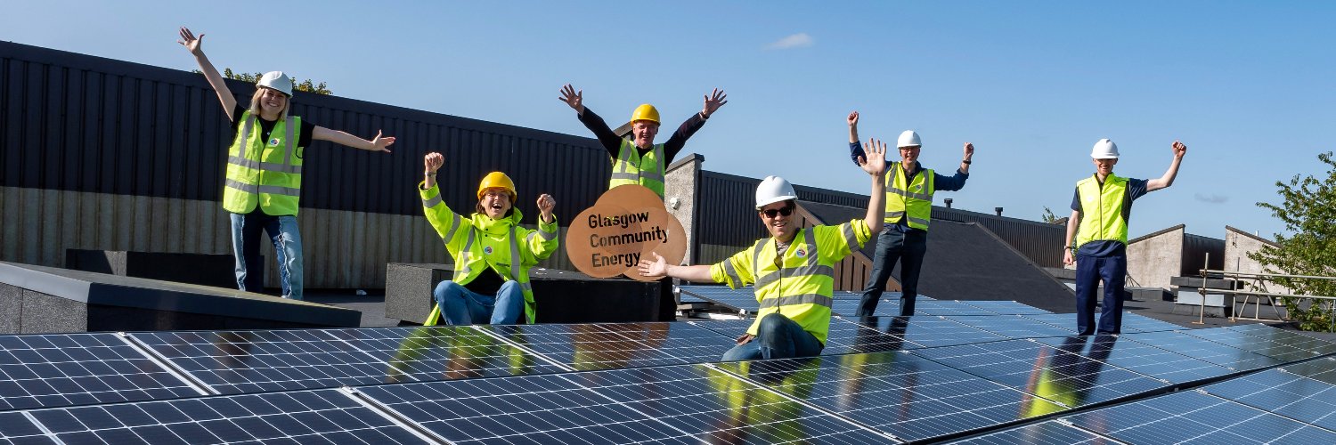 Glasgow Community Energy's banner