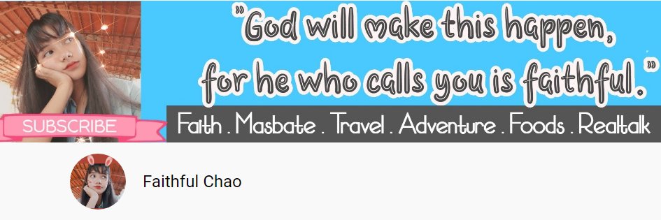 Faithfulchao's profile banner image