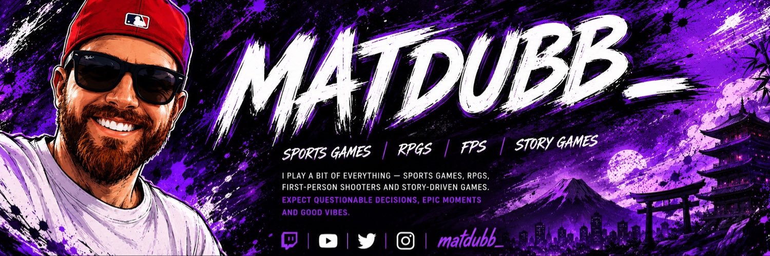 matdubbgames's profile banner image