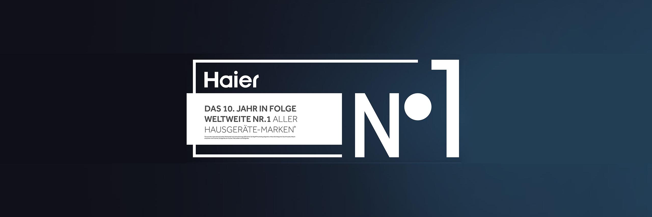 Haier Deutschland GmbH banner