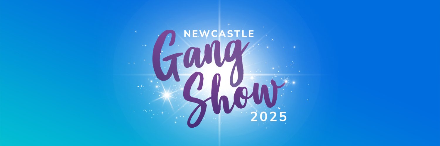 Newcastle Gang Show banner