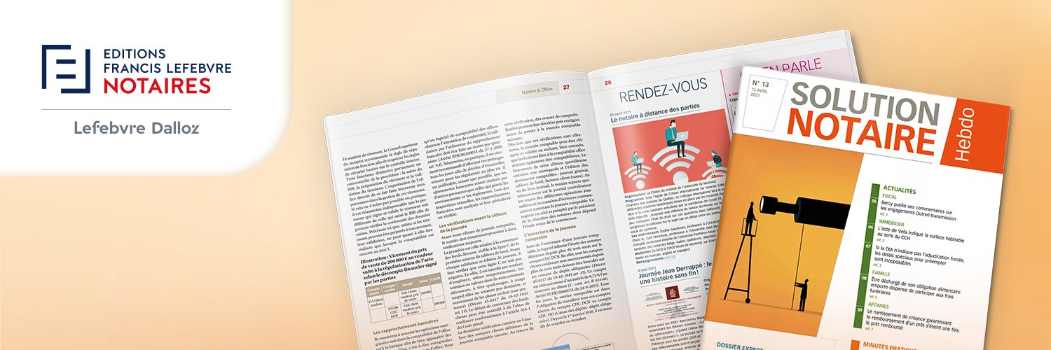 Solution Notaire Hebdo banner