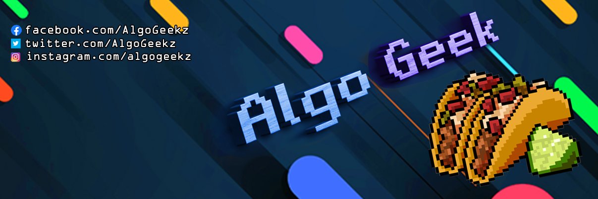 AlgoGeekz's profile banner image