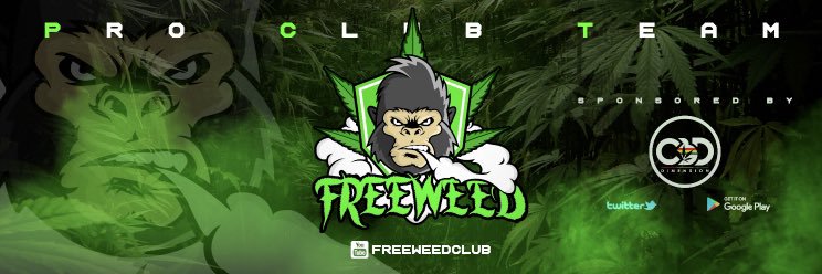 Free Weed Fifa Pro Club banner