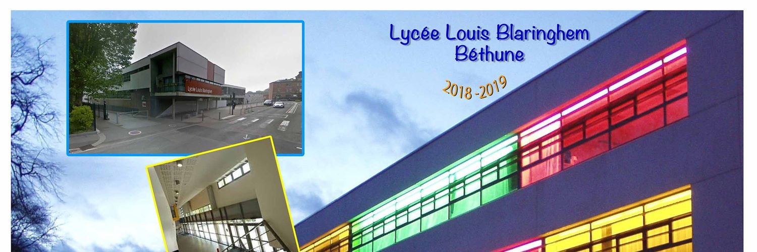 Lycée Louis Blaringhem Béthune banner