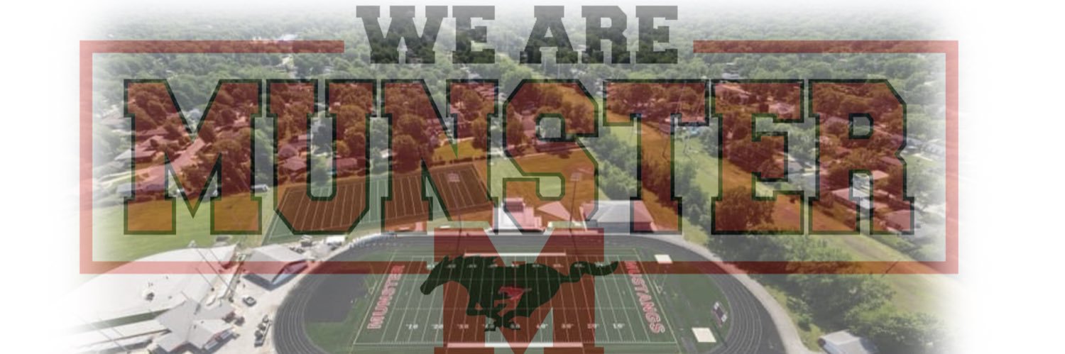 Munster High School Football banner