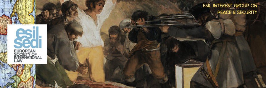 ESIL IG on Peace & Security banner