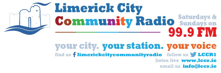 Limerick City Community Radio banner