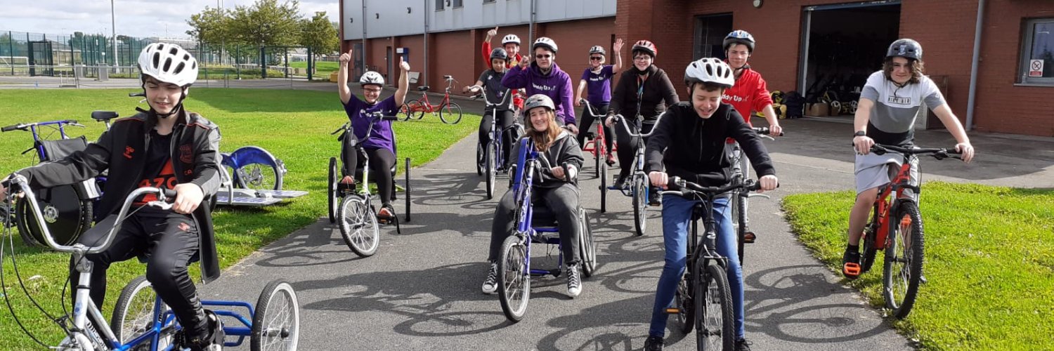 Wheels for All Merseyside banner