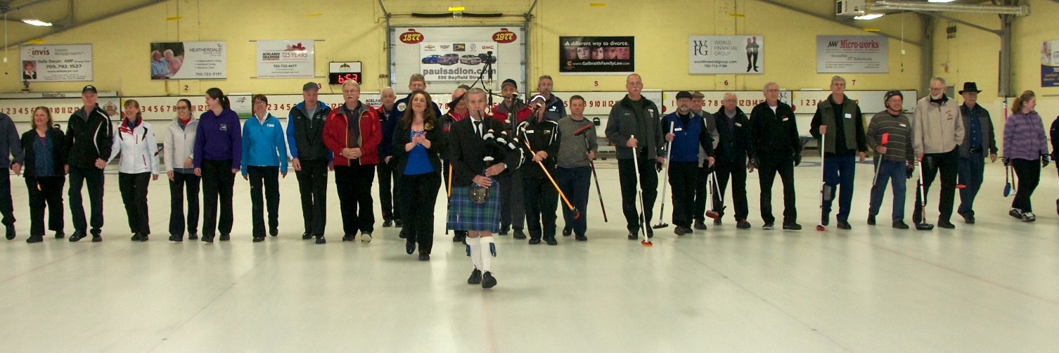 Barrie Curling Club banner