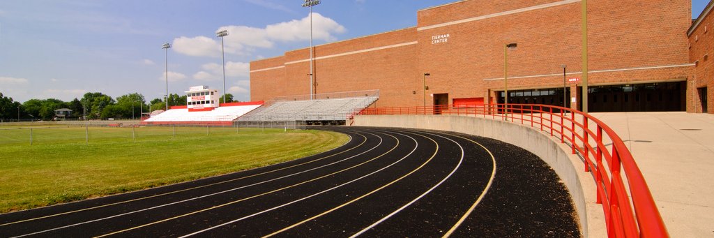 RHS Track and Field banner