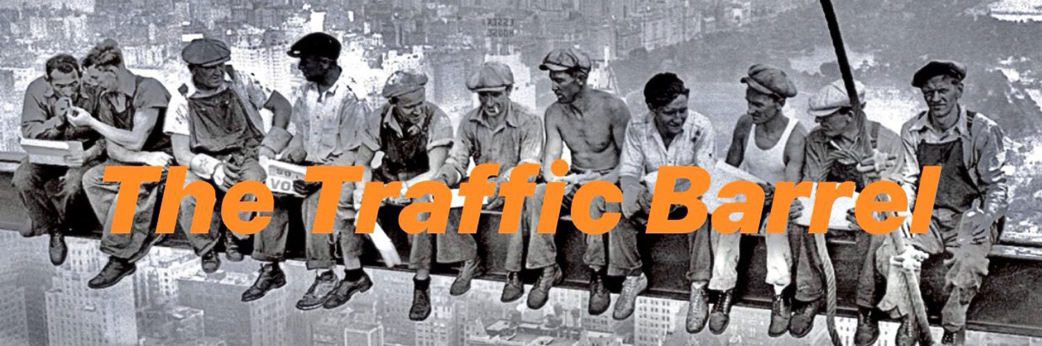 The Traffic Barrel banner