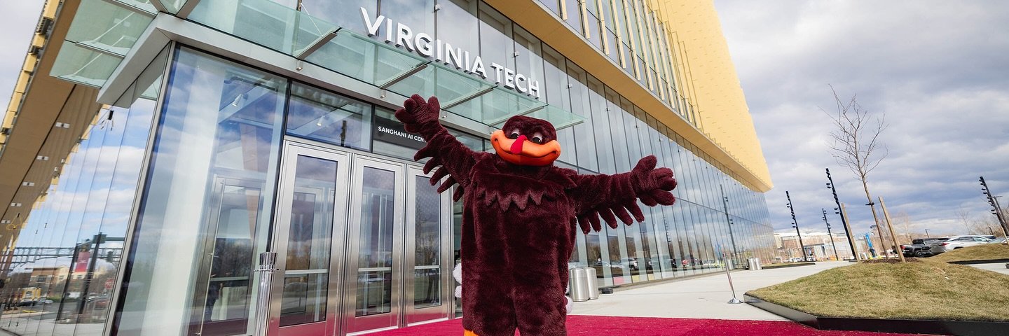 Virginia Tech in the DC area's banner