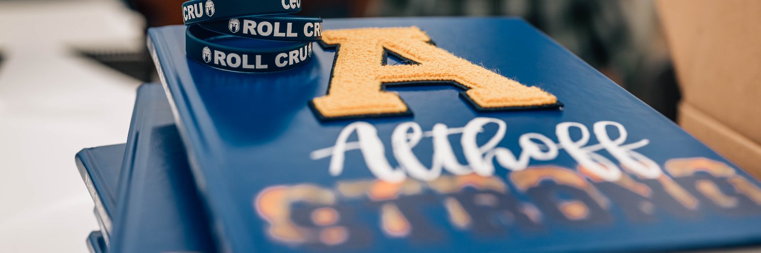 Althoff Catholic banner