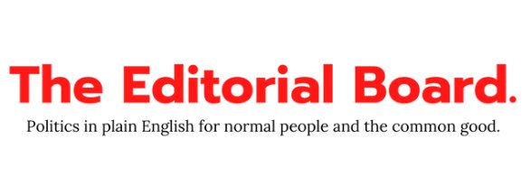 The Editorial Board's banner