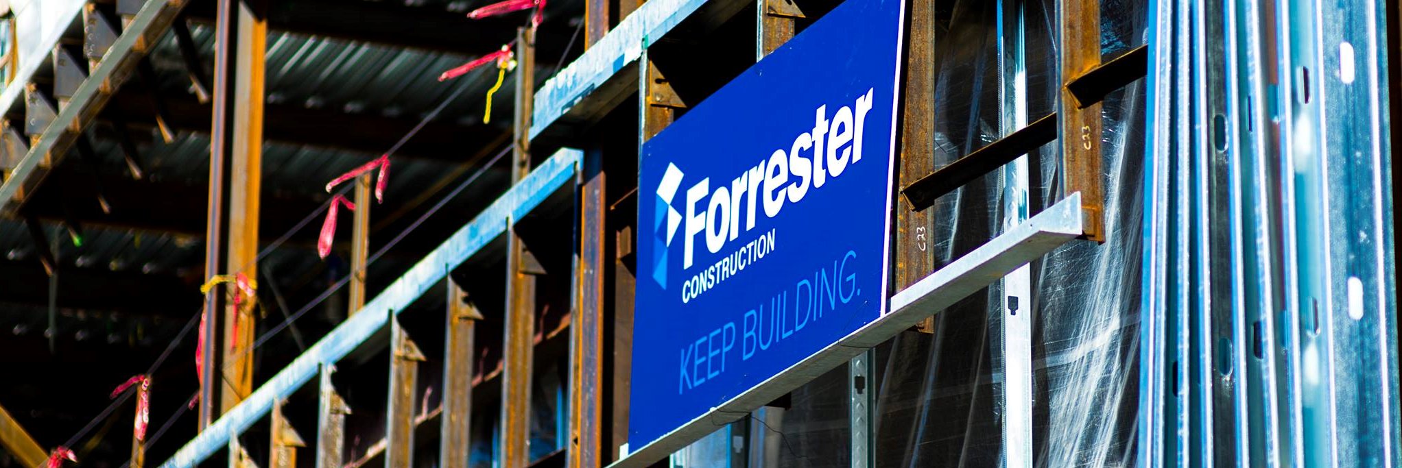 Forrester Construction Company banner