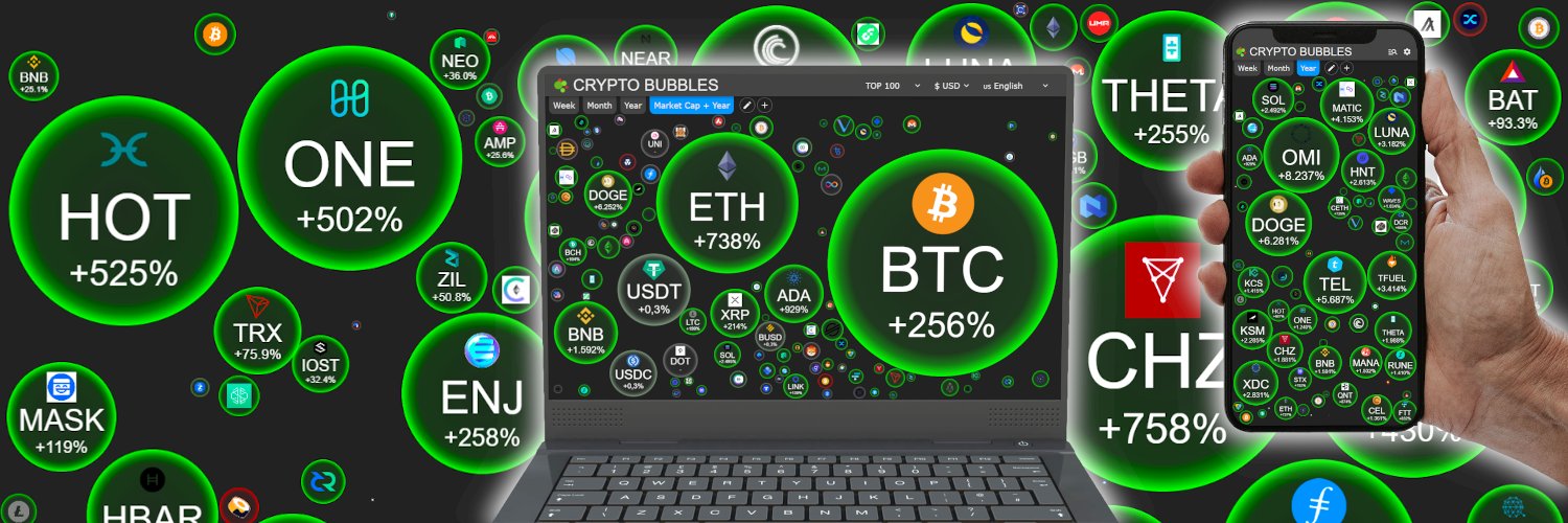 Crypto Bubbles banner