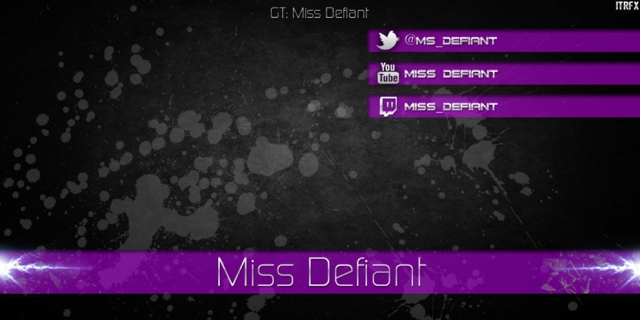 Miss Defiant banner