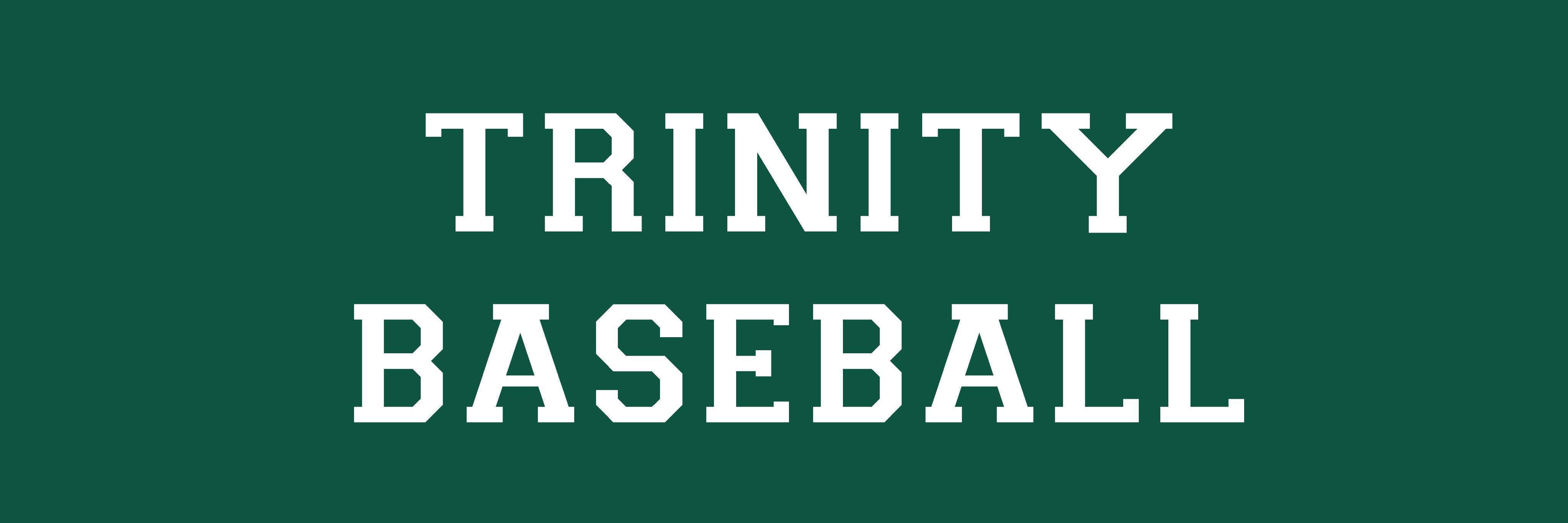 Trinity Shamrocks Baseball banner