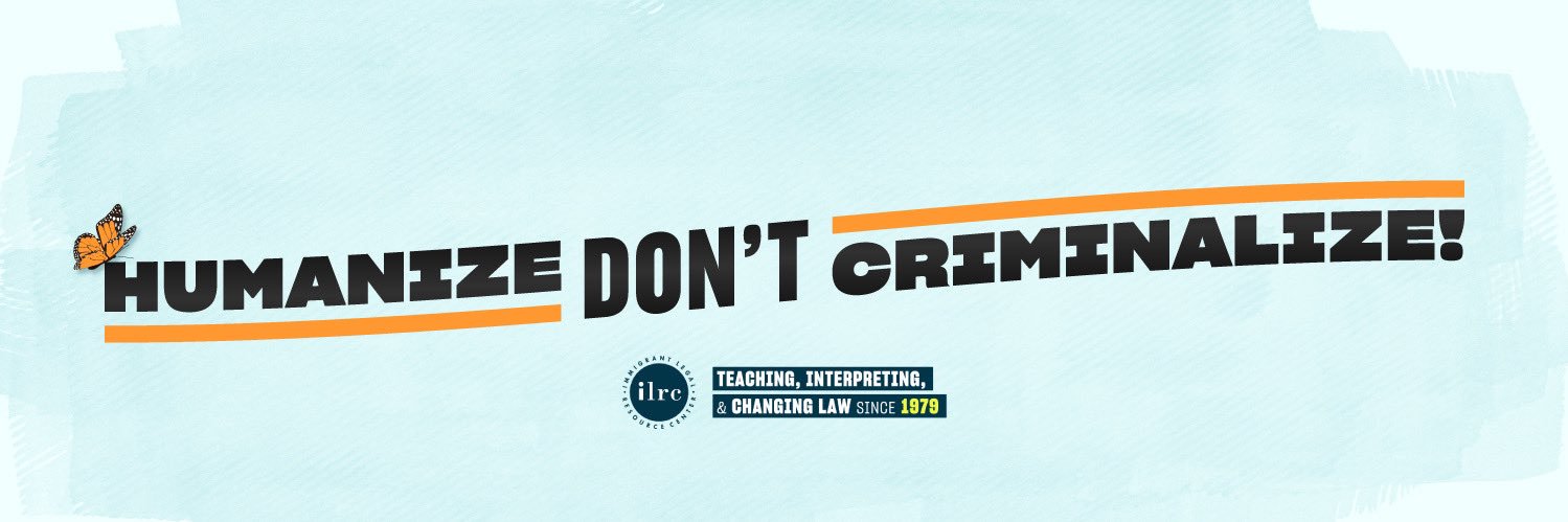 Immigrant Legal Resource Center's banner