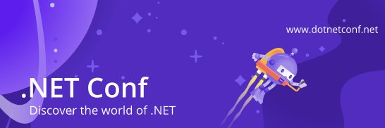 .NET Conf #dotNETConf banner