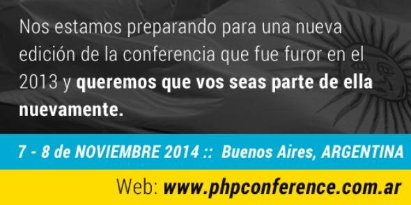 phpconferencear's profile banner image