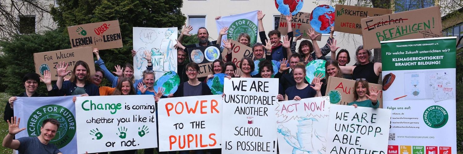 Teachers for Future Germany banner