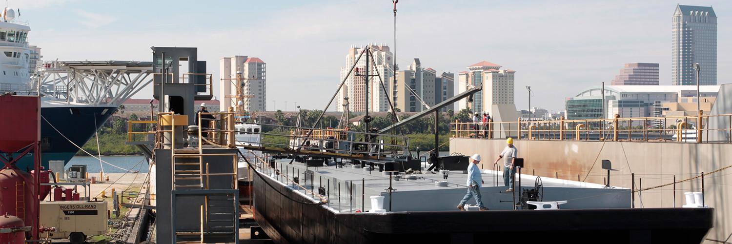 Florida Maritime Partnership's banner