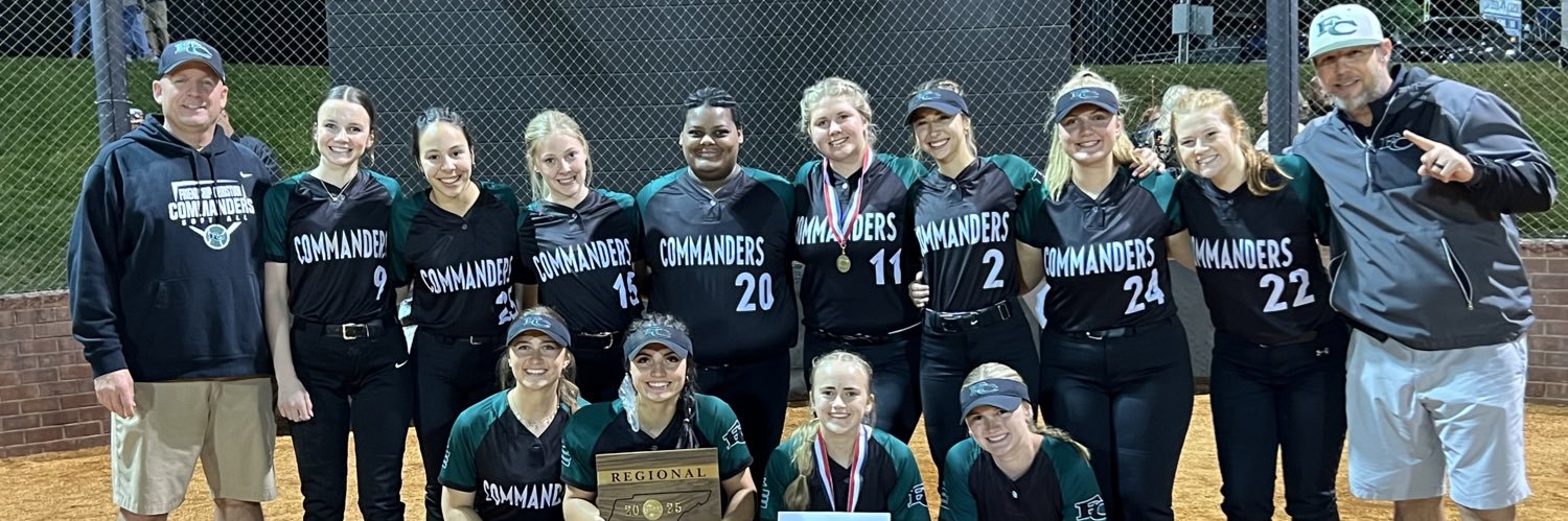 Friendship Christian Softball banner