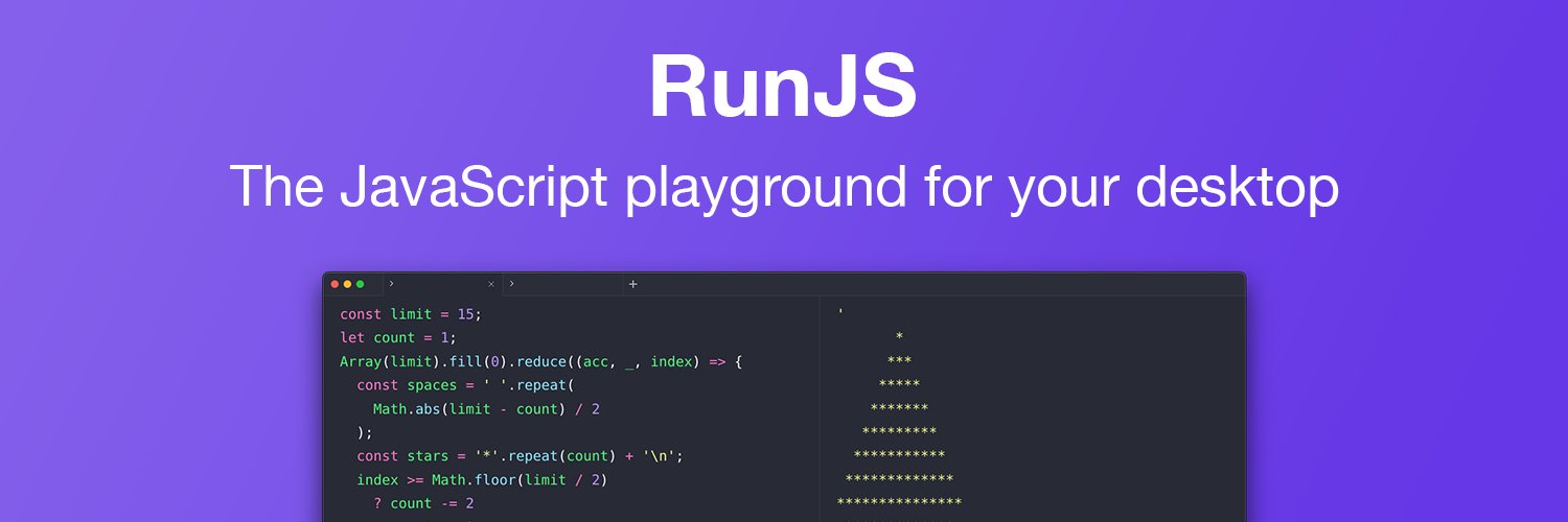 RunJS ❤️ JavaScript banner