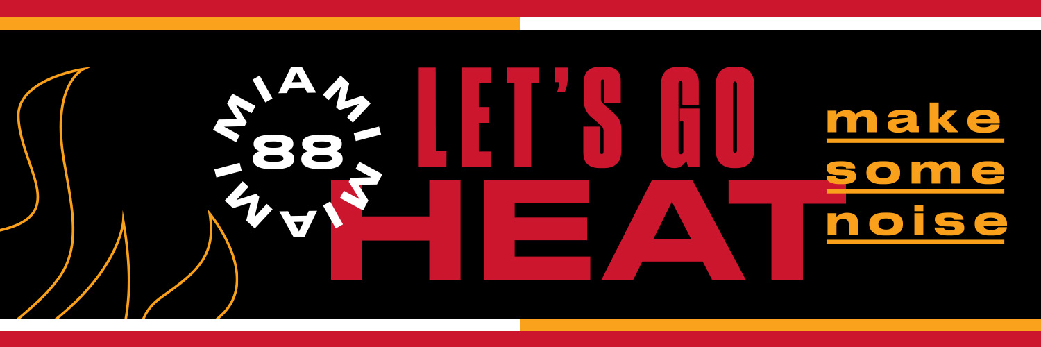 Miami HEAT's banner