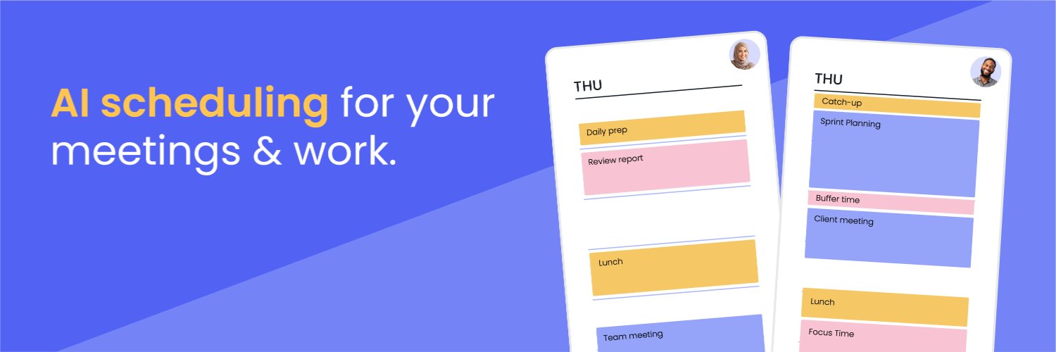 Reclaim.ai from Dropbox banner