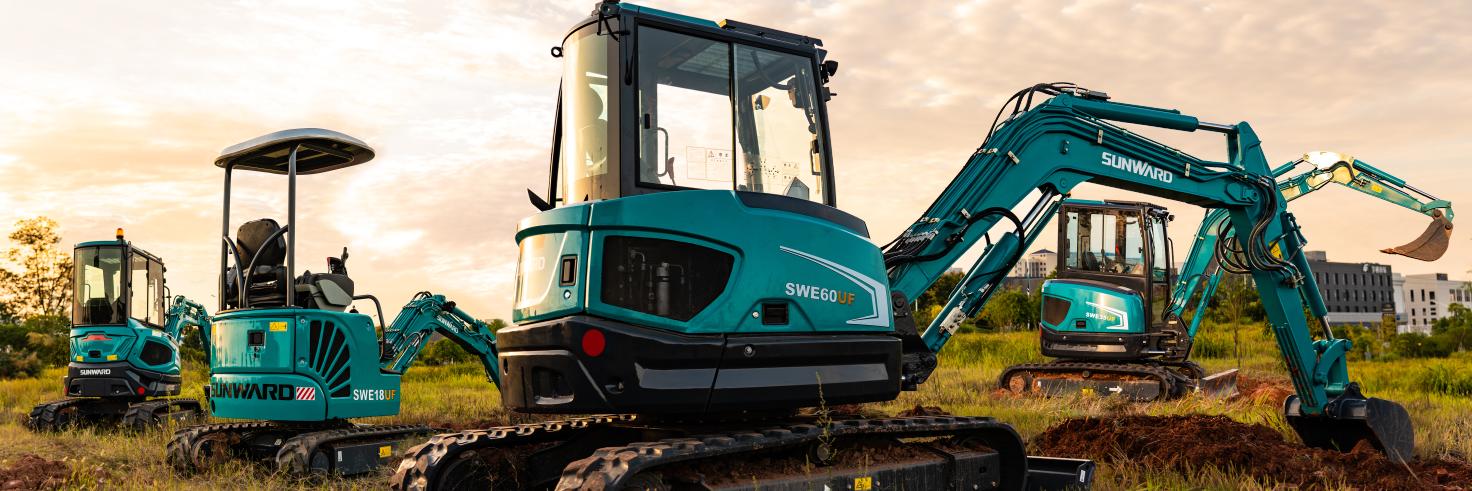 Sunward Excavators banner
