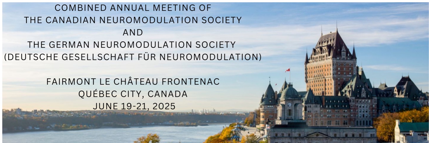 Canadian Neuromodulation Society's banner