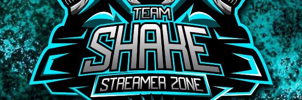 Team Shake Streamer Zone banner